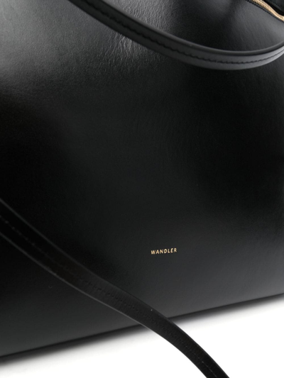 Wandler Leather Shoulder Bag In Black