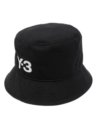 Shop Y-3 Hats In Black