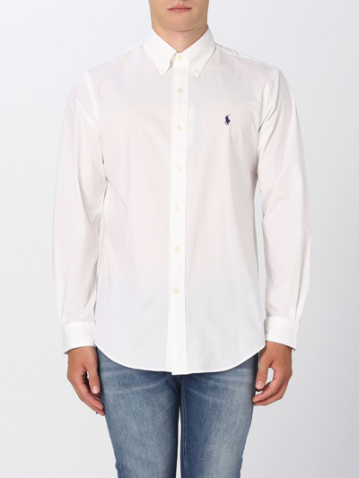 Shop Polo Ralph Lauren Shirt  Men In White