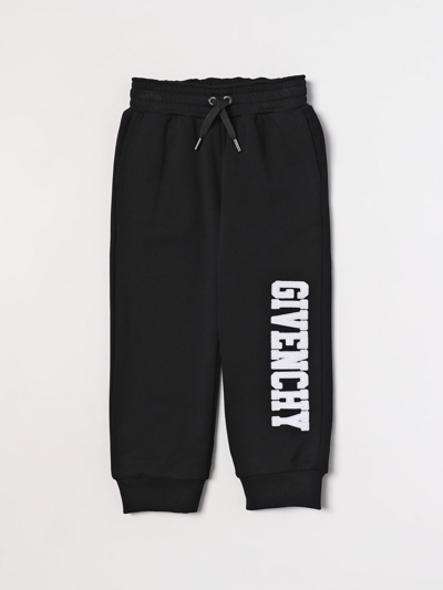 Shop Givenchy Pants  Kids Color Black