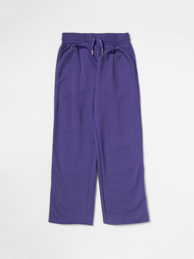 Shop Givenchy Pants  Kids Color Violet