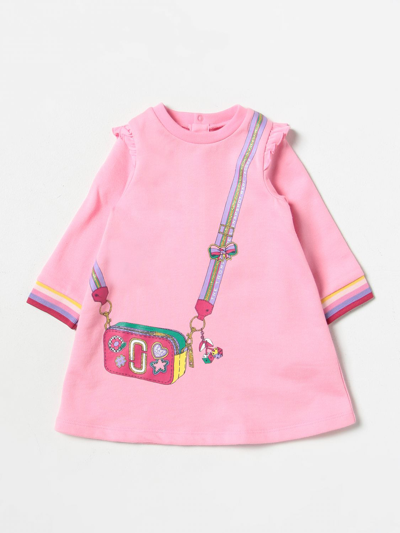 Shop Little Marc Jacobs Romper  Kids Color Pink