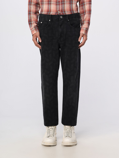 Shop Isabel Marant Jeans In Used Denim In Black