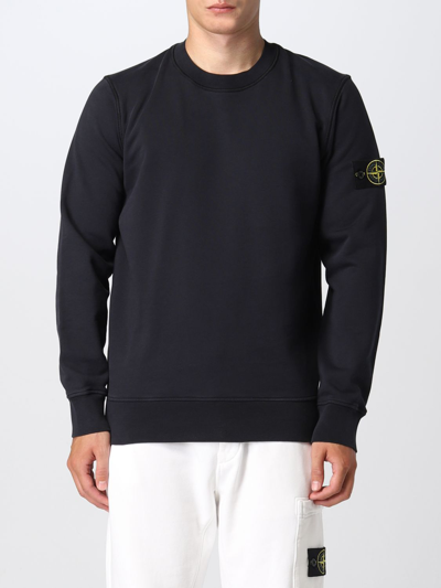 Shop Stone Island Sweatshirt  Men Color Navy