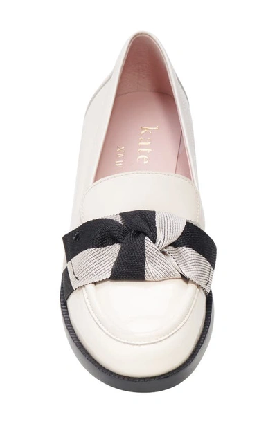 Shop Kate Spade Leandra Loafer In Cream/ Black Multi