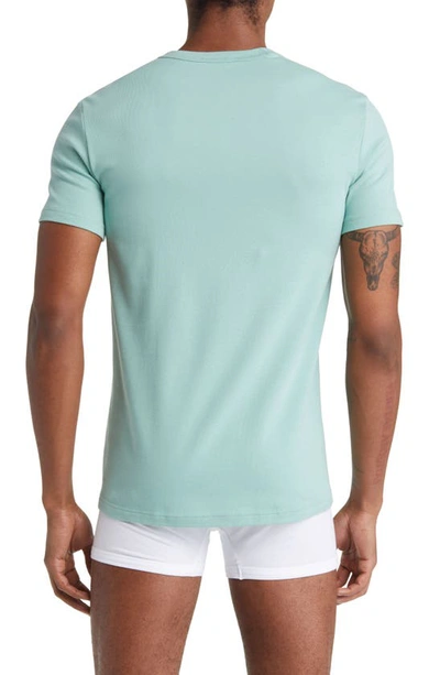 Shop Tom Ford Cotton Jersey Crewneck T-shirt In Menthol