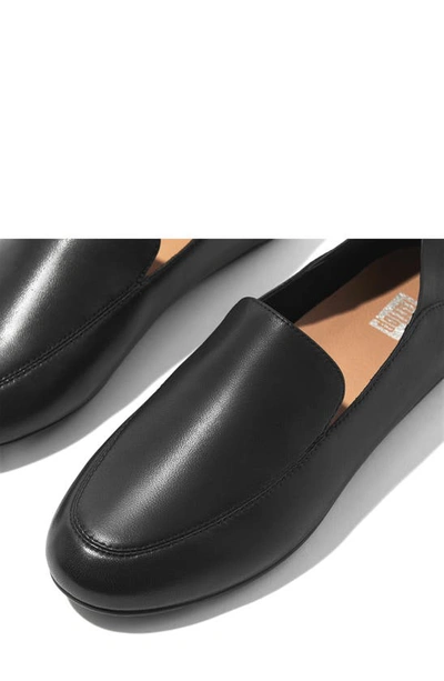Shop Fitflop Allegro Crush-back Loafer In All Black