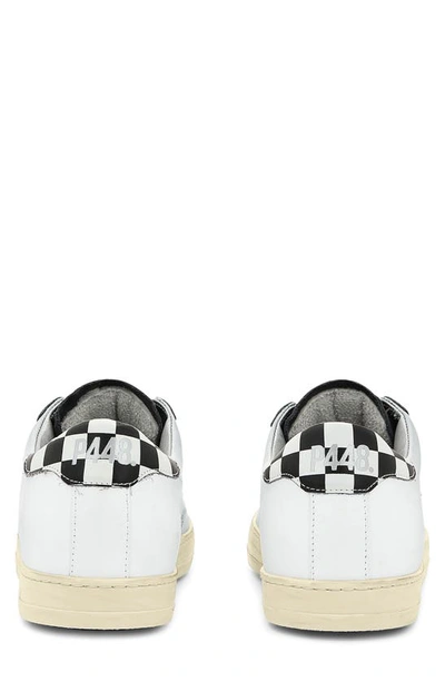 Shop P448 John Sneaker In White Chess