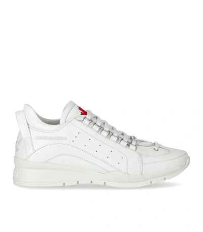 Shop Dsquared2 Legendary White Sneaker In Bianco