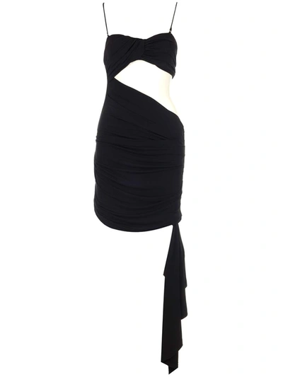 Shop Off-white Black Mini Dress