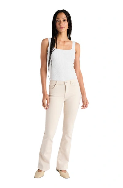 Shop Splendid Georgie Scoop Neck Rib Tank In White