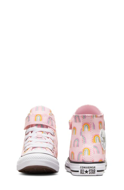 Shop Converse Kids' Chuck Taylor® All Star® 1v High Top Sneaker In Pink/ Grape Fizz/ Amarillo