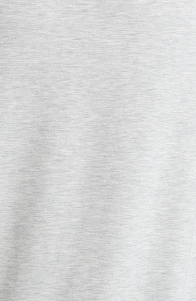 Shop Travismathew Amenities Crewneck Sweatshirt In Heather Light Grey