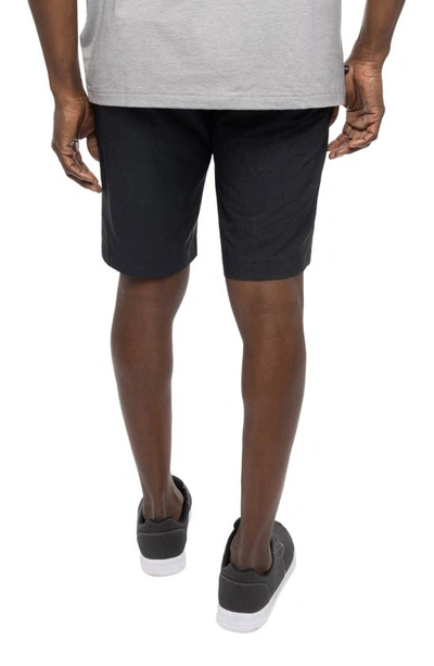 Travismathew Night Cat Stretch Performance Shorts In Black