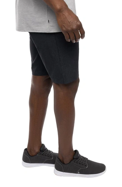 Travismathew Night Cat Stretch Performance Shorts In Black