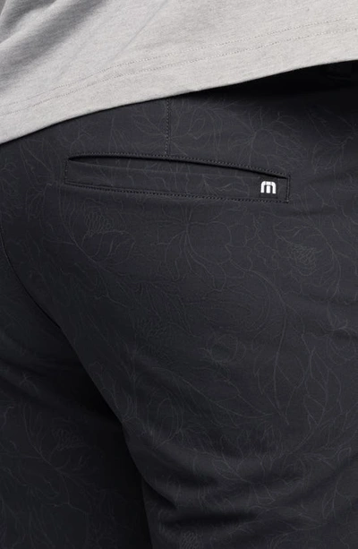 Travismathew Night Cat Stretch Performance Shorts In Black