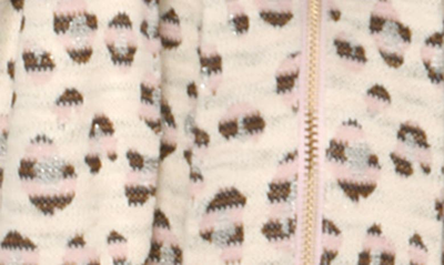 Shop Truly Me Kids' Leopard Jacquard Skirt In Ivory Multi