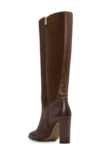 Shop Vince Camuto Evangee Knee High Boot In Coco Bear