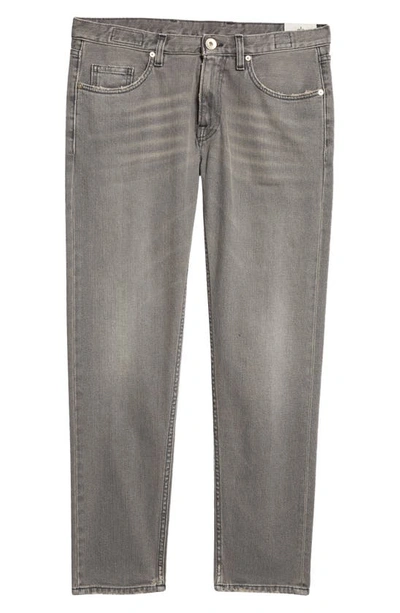 Eleventy Low-rise Straight-leg Jeans In Medium Grey