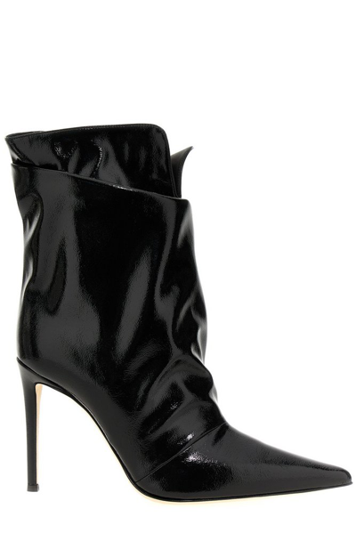 Shop Giuseppe Zanotti Yunah Pointed Toe Ankle Boots In Black