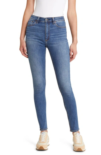 Shop Rag & Bone Nina High Waist Ankle Skinny Jeans In Garner