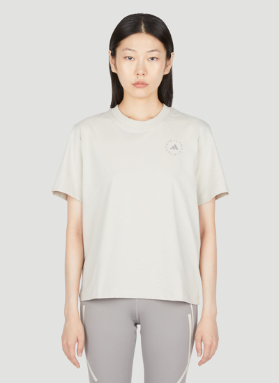 Shop Adidas By Stella Mccartney Tca T-shirt In Grey