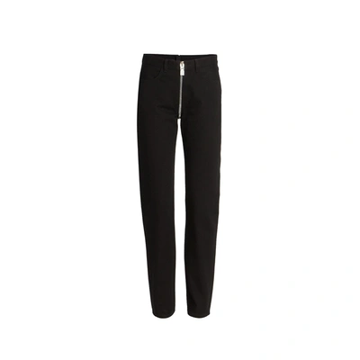 Shop Givenchy Cotton Denim Jeans In Black