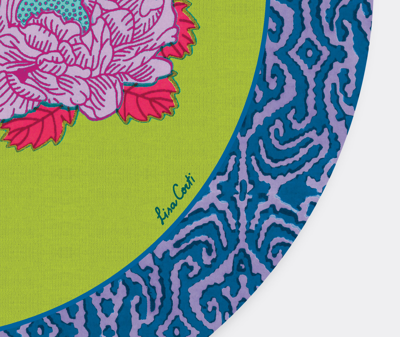 Lisa Corti Table Linens Acid Green Uni In Acid Green