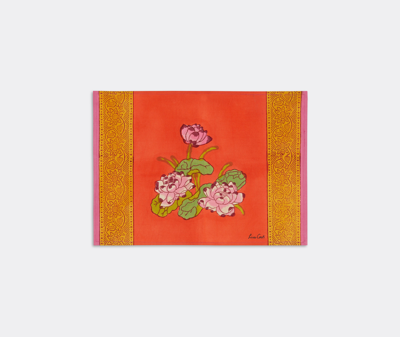 Lisa Corti Table Linens Orange Uni In Orange
