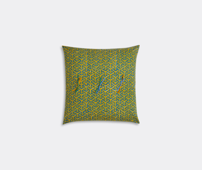 Lisa Corti Cushions Blue Uni In Blue