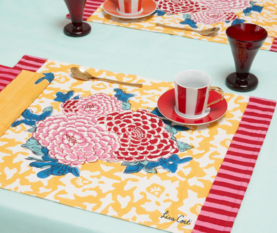 Lisa Corti Table Linens Multicolor Uni In Multicolor