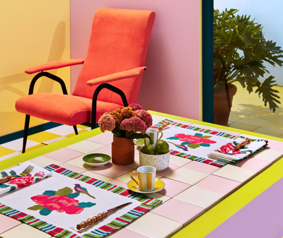 Lisa Corti Table Linens Multicolor Uni In Multicolor