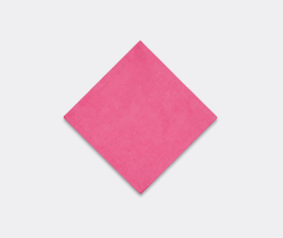 Lisa Corti Table Linens Pink Uni In Pink