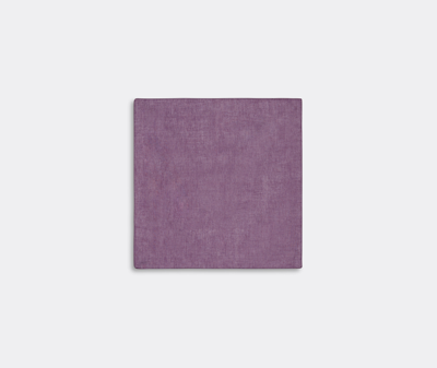 Lisa Corti Table Linens Dusty Violet Uni In Dusty Violet