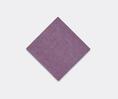 Lisa Corti Table Linens Dusty Violet Uni In Dusty Violet