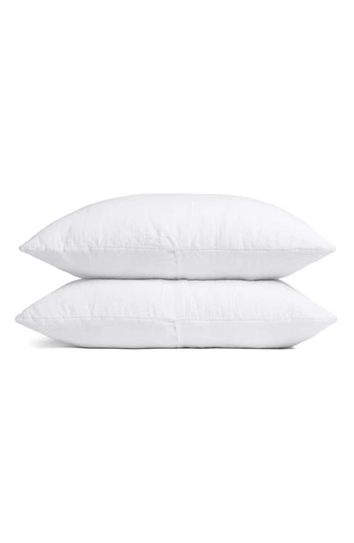 Parachute Set Of 2 Everyday Linen Shams In White