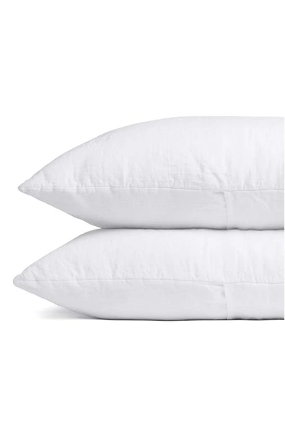 Shop Parachute Set Of 2 Everyday Linen Shams In White