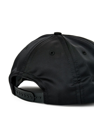 Shop Rhude Intl Champions Logo-patch Cap In Black