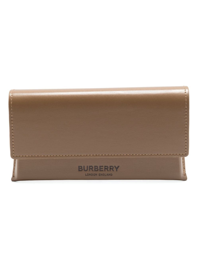 Burberry Eyewear Tortoiseshell Cat-eye Sunglasses In Brown