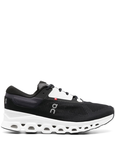 Shop On Running Cloudstratus Running Sneakers In Black