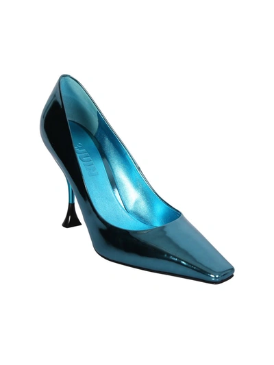 3juin Bahia Vegas Sky Stilello Heels In Blue