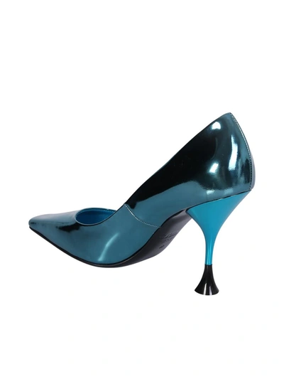 3juin Bahia Vegas Sky Stilello Heels In Blue