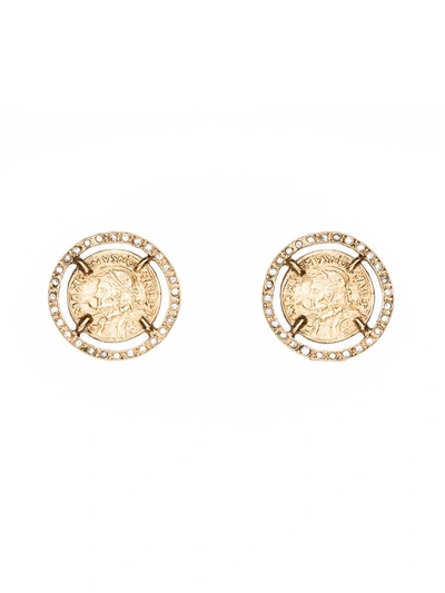 Shop Thot Gioielli Brass Earrings Accessories In Grey