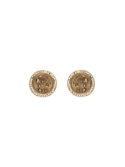 Shop Thot Gioielli Brass Earrings Accessories In Grey