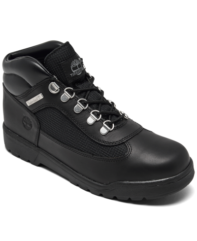 Shop Timberland Big Kids Field Boots From Finish Line In Black