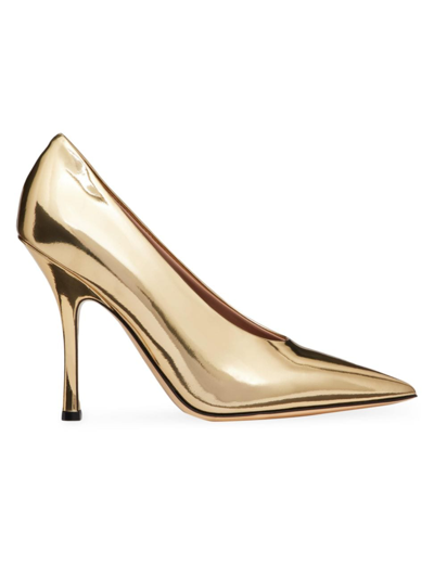 Shop Valentino Women's Nite-out Mirror Pumps In Gold