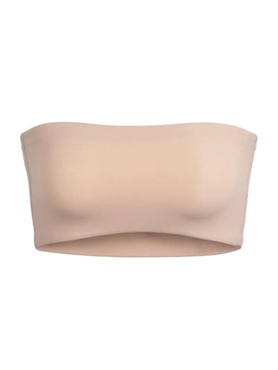 Shop Skims Women's Fits Everybody Bandeau In Clay