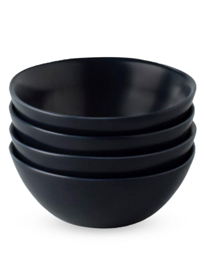 Shop Fable The Breakfast Bowls In Midnight Blue