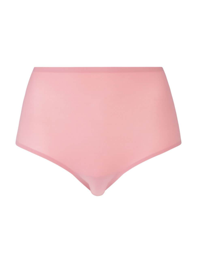 Shop Chantelle Women's Soft Stretch Seamless High-rise Briefs In Tomboy Pink