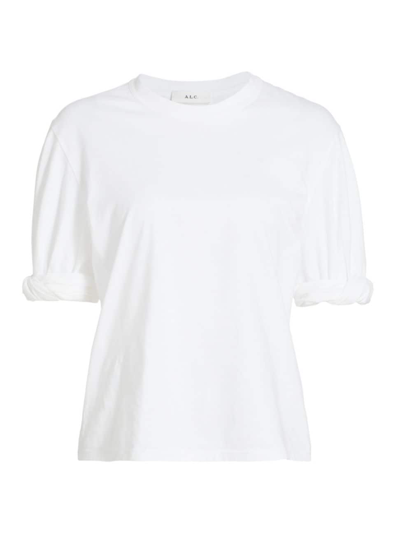 Shop A.l.c Women's Wells T-shirt In White